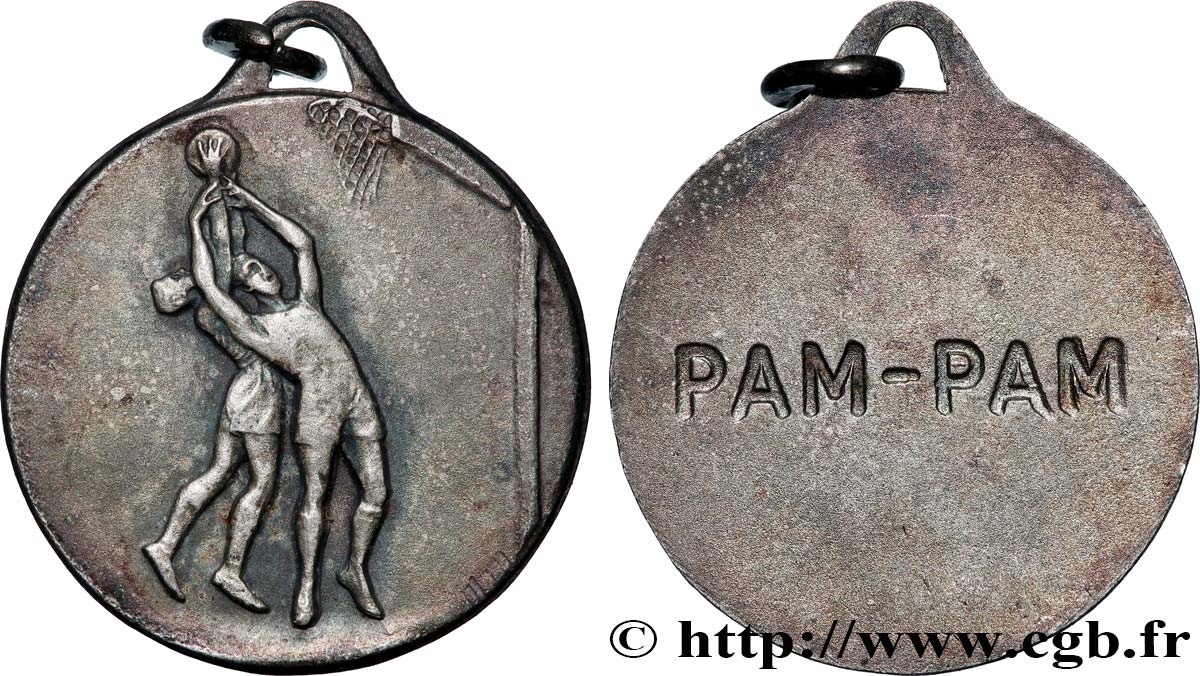 QUINTA REPUBBLICA FRANCESE Médaille, Basket q.SPL