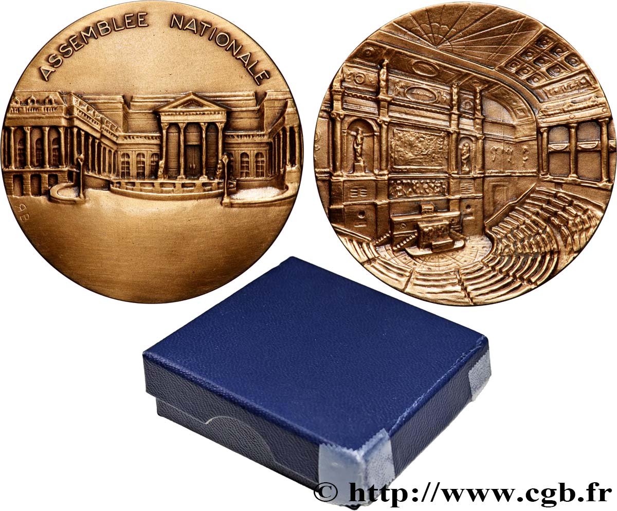 POLITIQUE ET POLITICIENS Médaillon, Assemblée nationale SPL