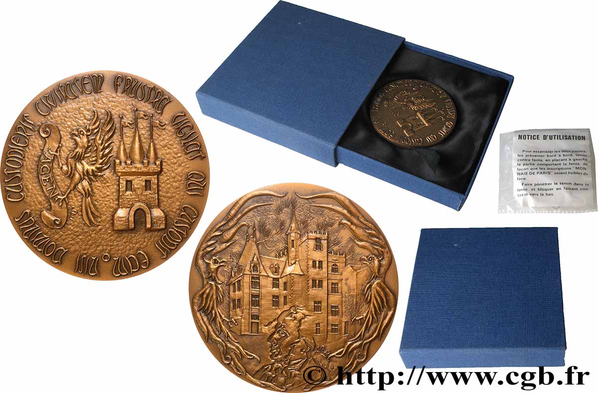 VILLES ET MAIRIES Médaille, Ville d’Agen SUP