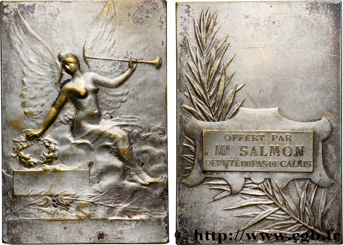 TROISIÈME RÉPUBLIQUE Plaquette, Offerte par le députe du Pas de Calais TTB