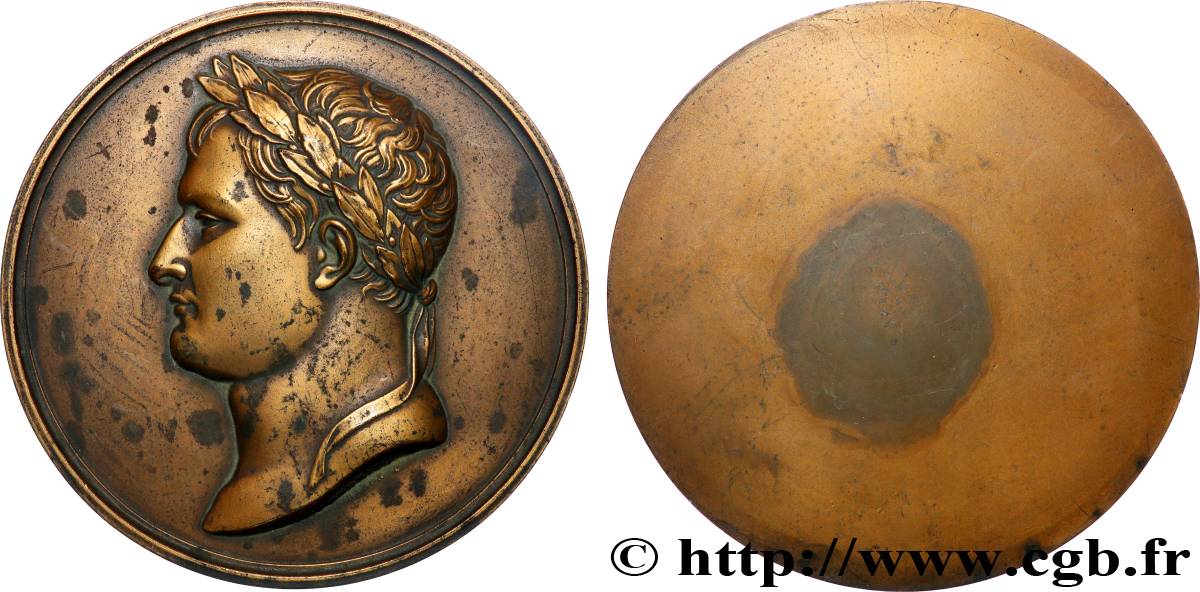 PREMIER EMPIRE Médaille, Napoléon Ier, tirage uniface TTB+