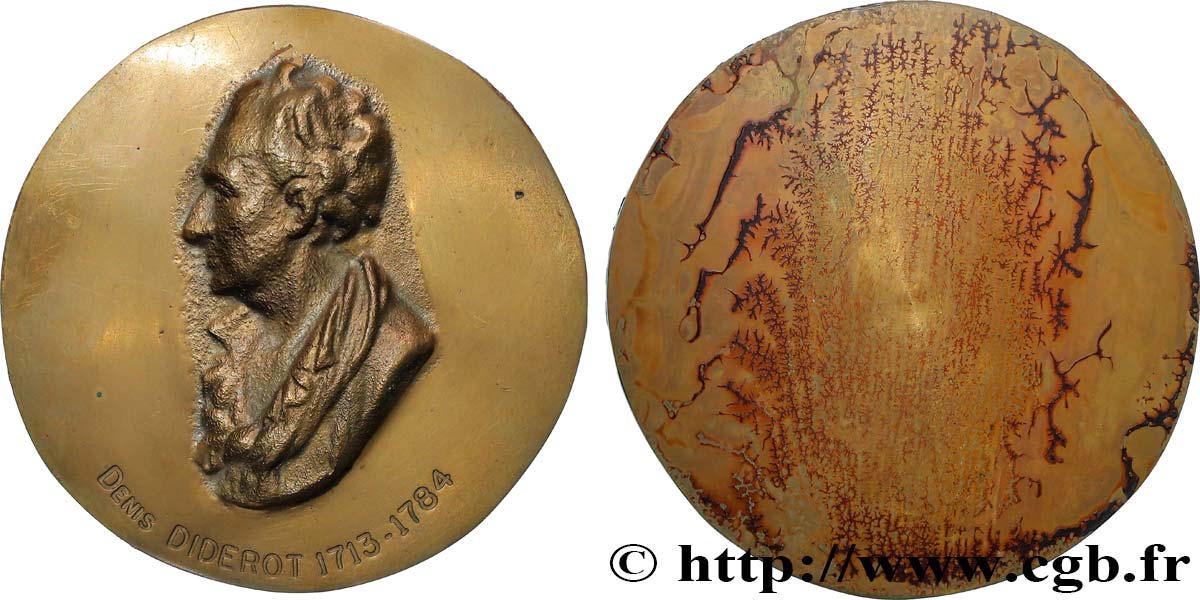 LITERATURE : WRITERS - POETS Fonte, Denis Diderot fVZ