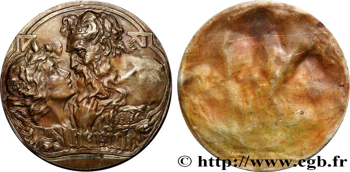 LITERATURE : WRITERS - POETS Médaille, Alberich fVZ