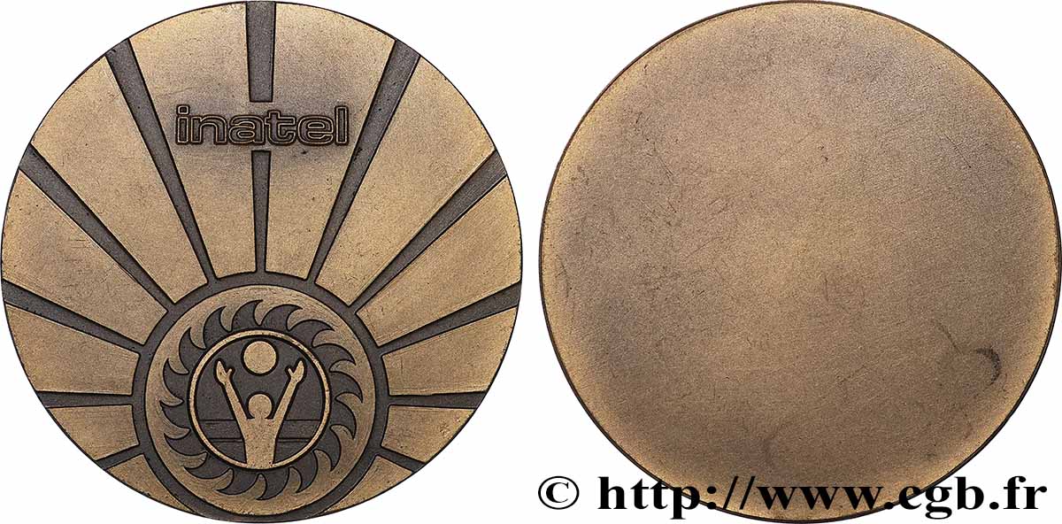PORTUGAL Médaille, Fondation INATEL TTB+