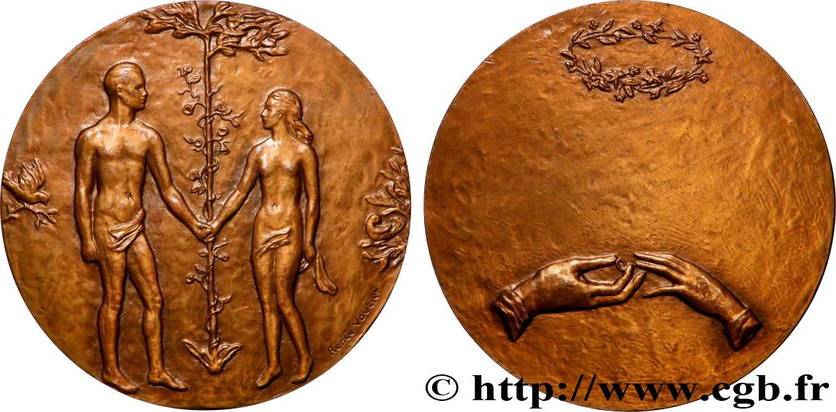 AMOUR ET MARIAGE Médaille de mariage MBC+