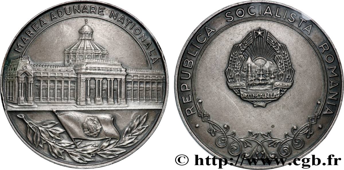 ROMANIA Médaille, Assemblée Nationale AU