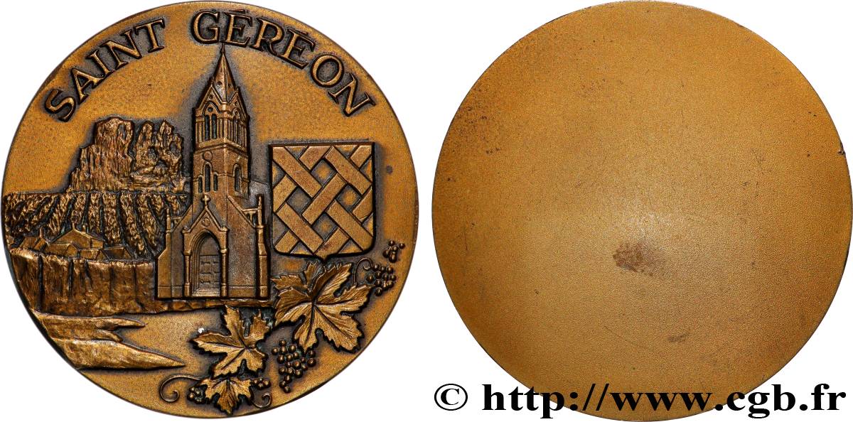 VILLES ET MAIRIES Médaille, Saint Géréon fVZ