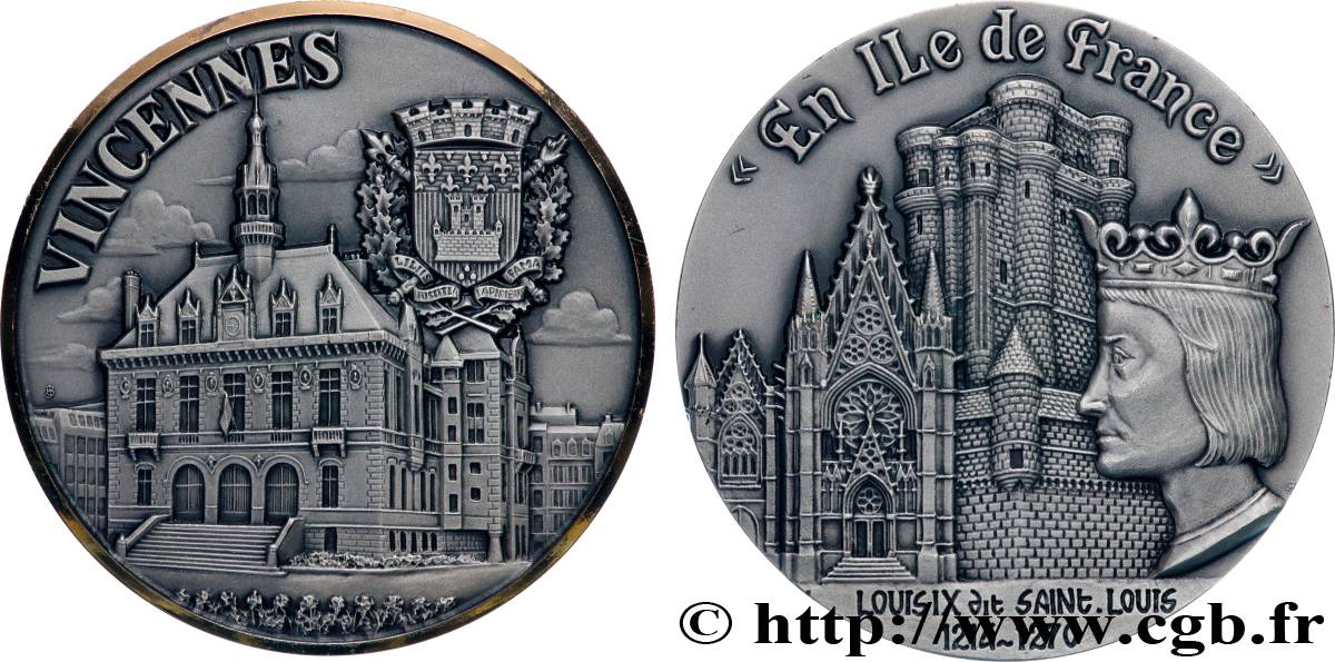 QUINTA REPUBBLICA FRANCESE Médaille, Vincennes  q.SPL