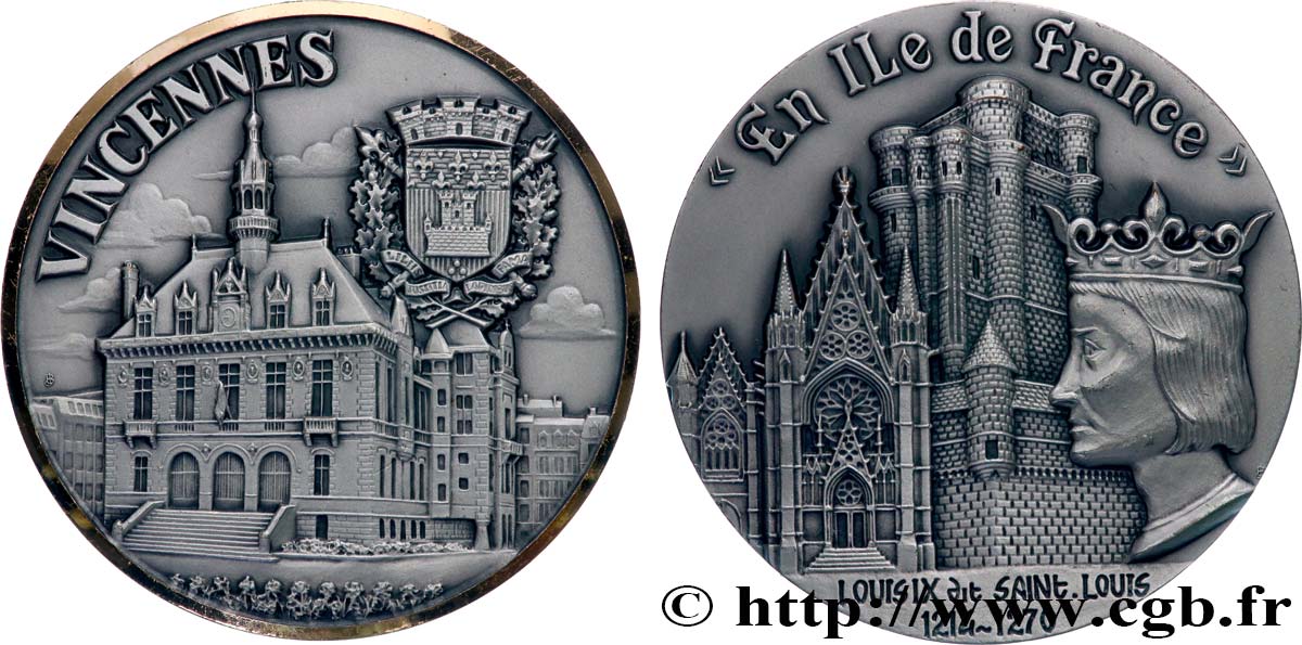 FUNFTE FRANZOSISCHE REPUBLIK Médaille, Vincennes  VZ