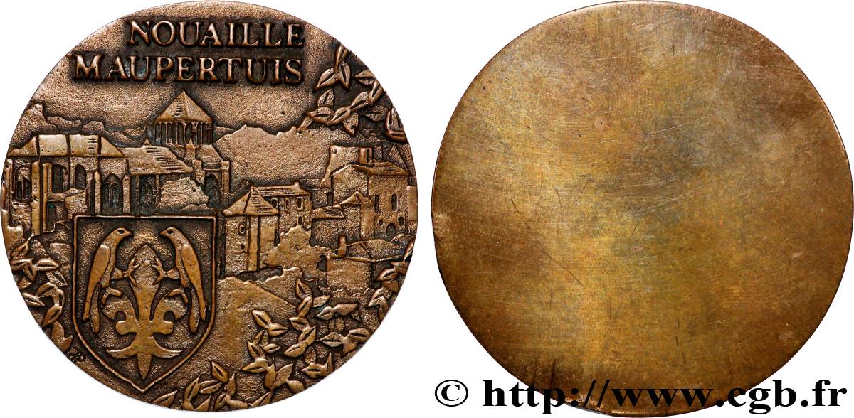 VILLES ET MAIRIES Médaille, Nouaillé-Maupertuis SUP