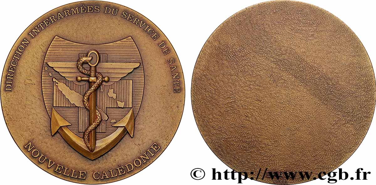 CINQUIÈME RÉPUBLIQUE Médaille, Direction interarmées du service de santé SUP
