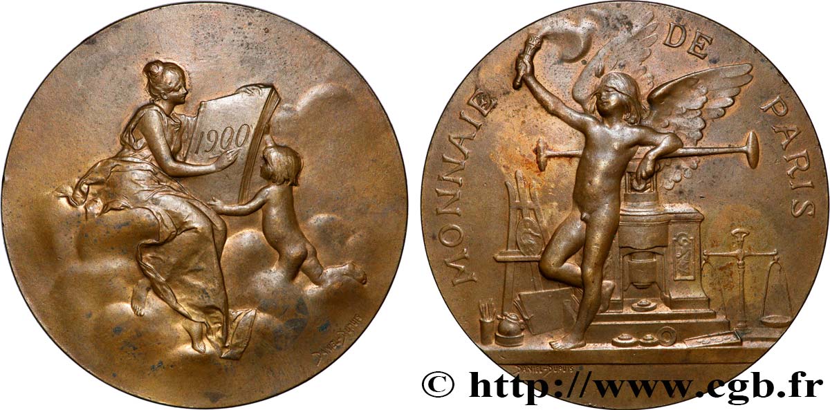 DRITTE FRANZOSISCHE REPUBLIK Médaille, Monnaie de Paris fVZ