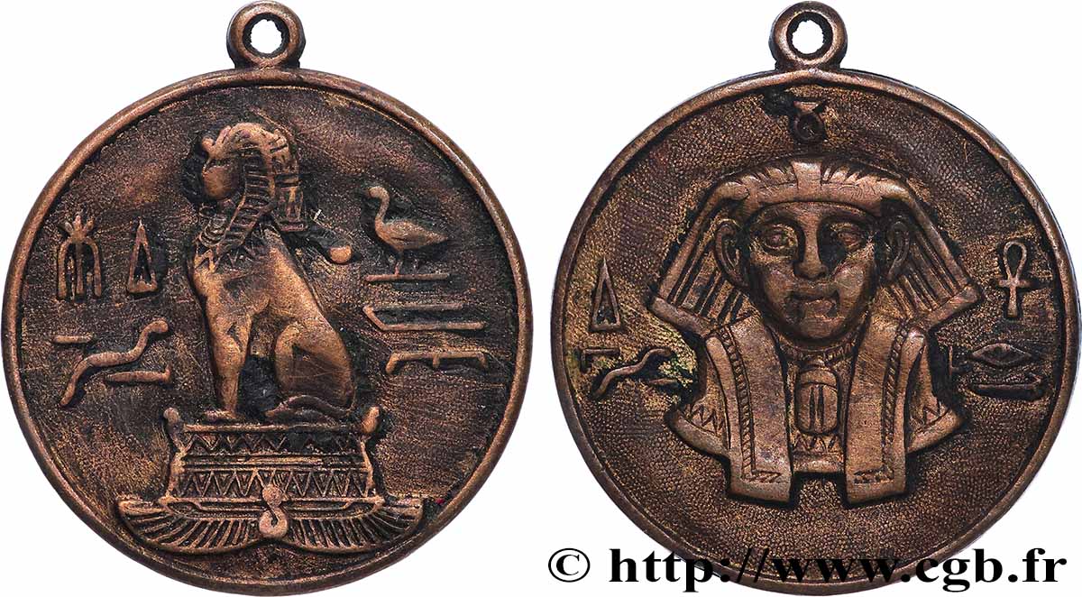 EGYPT - REPUBLIC OF EGYPT Médaille, Sphinx et pyramides de Khéops AU