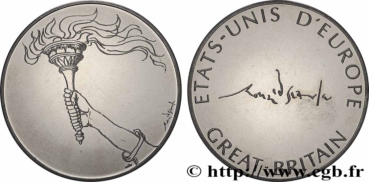 EUROPA Médaille, Ouverture des frontières des pays membres de la CEE VZ