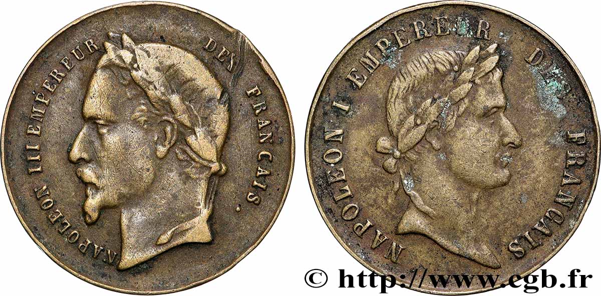 ZWEITES KAISERREICH Médaille commémorative fSS