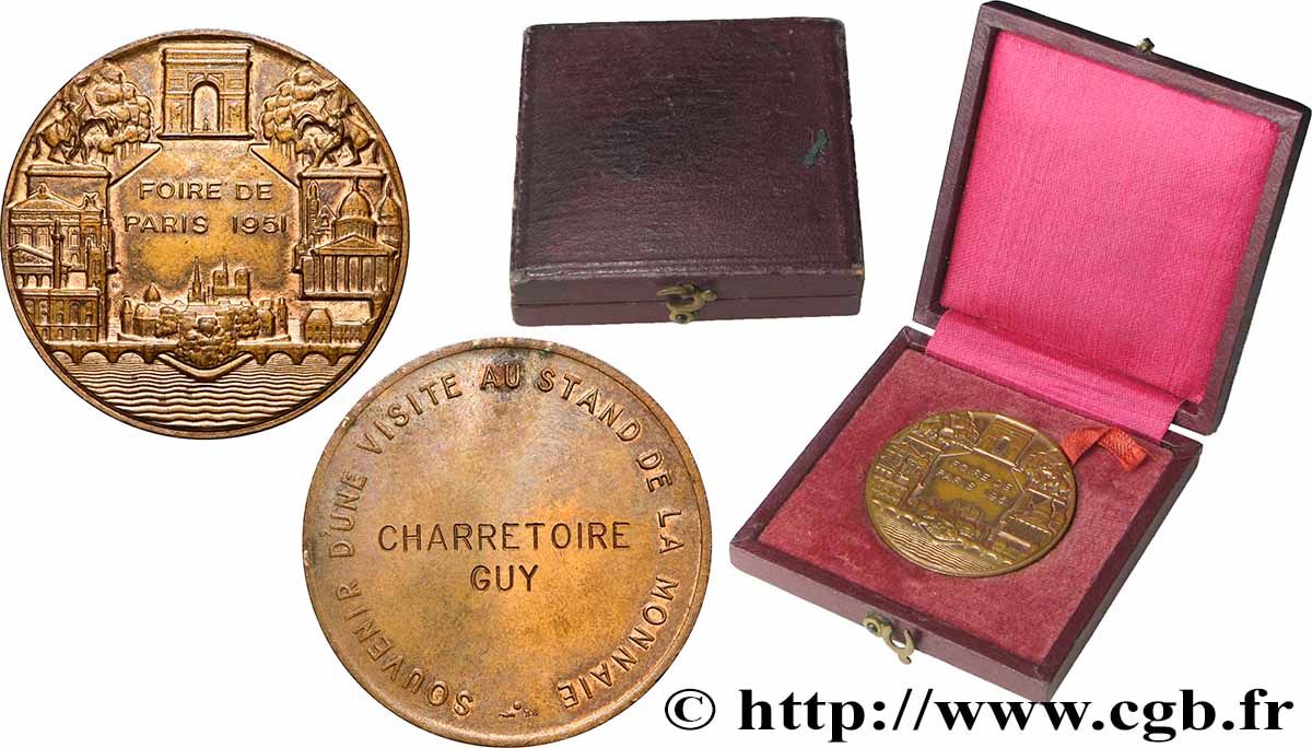 MONNAIE DE PARIS Médaille, Souvenir d’une visite SS