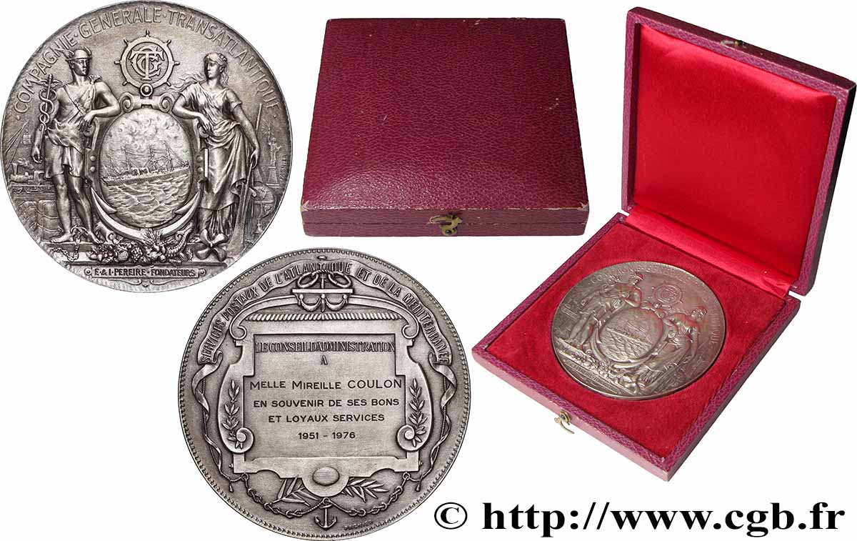 V REPUBLIC Médaille de récompense, Conseil d’administration AU