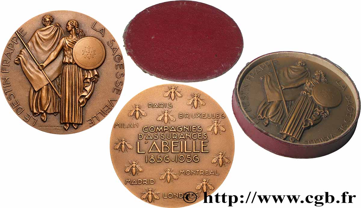 ASSURANCES Médaille, L’Abeille AU