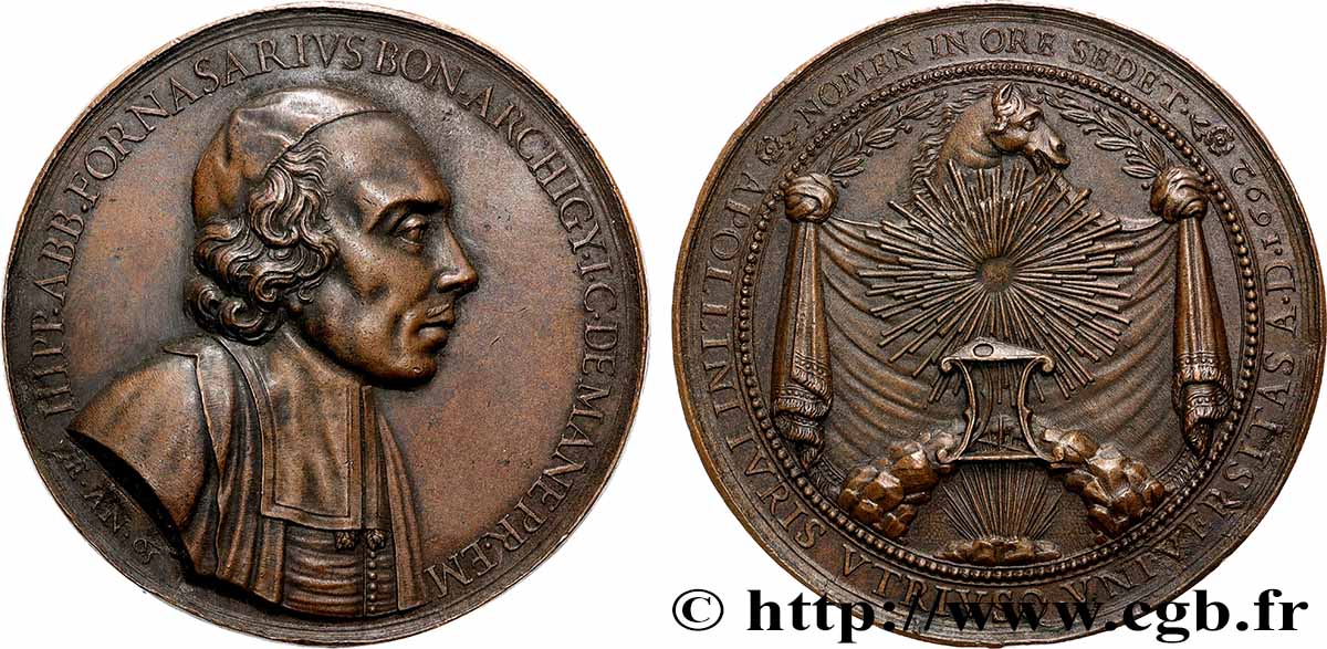 ITALIE Médaille, Ippolito Fornasari TTB+