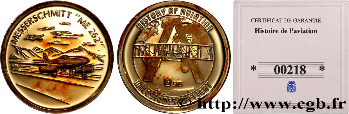 LITERATURE : WRITERS - POETS Médaille, Messerschmitt Proof set