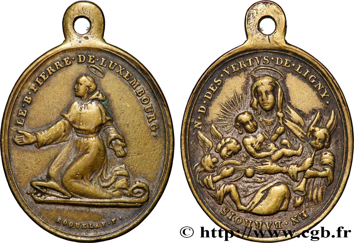 MÉDAILLES RELIGIEUSES Médaille, Notre Dame des Vertus de Ligny en Barrois TTB