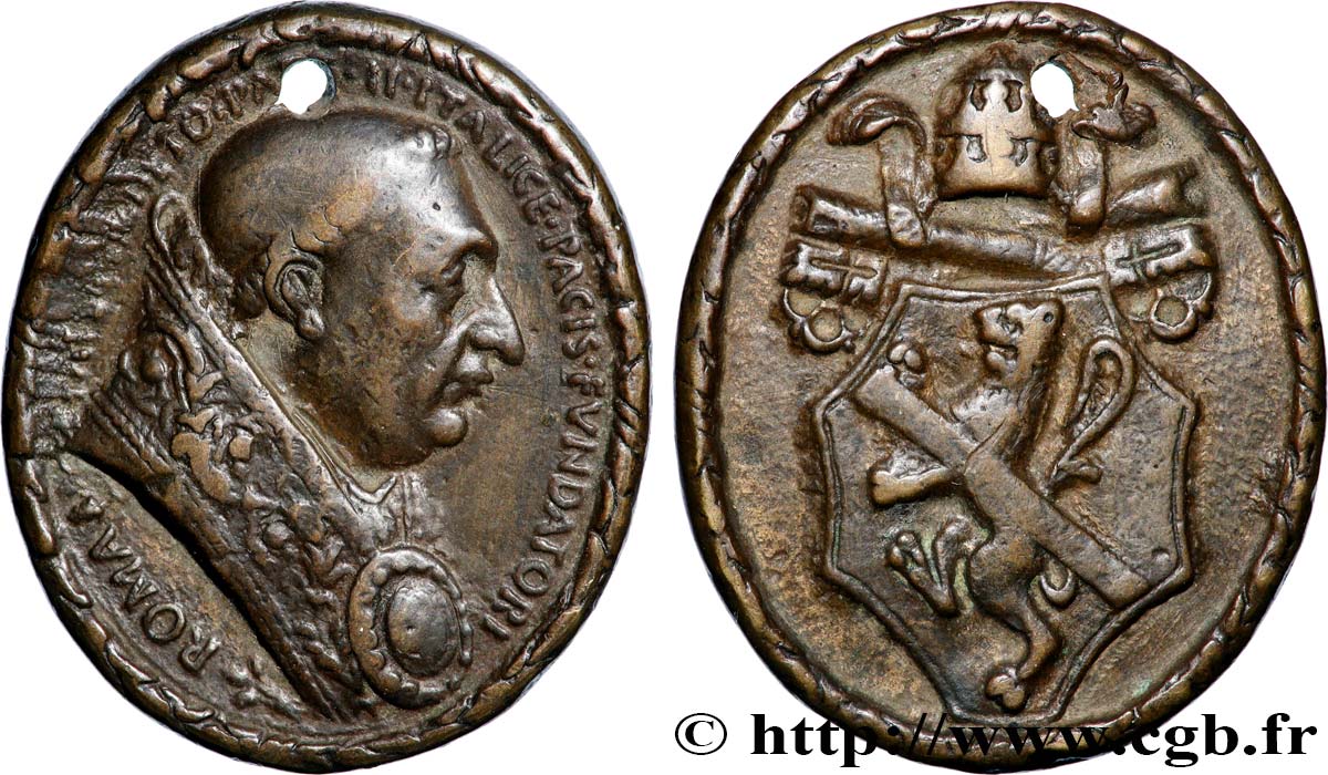 ITALIE - ÉTATS DU PAPE - PAUL II (Pietro Barbo) Fonte, Paul II TTB