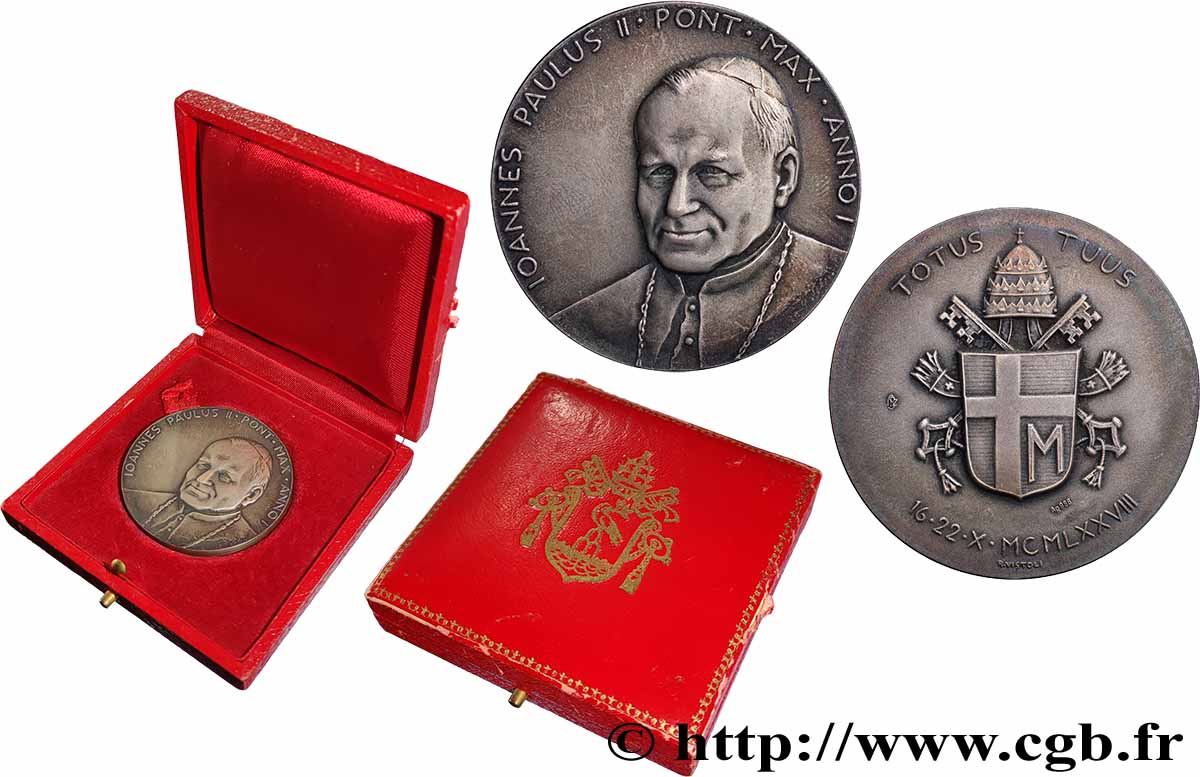 JEAN-PAUL II (Karol Wojtyla) Médaille, Tout à toi SPL