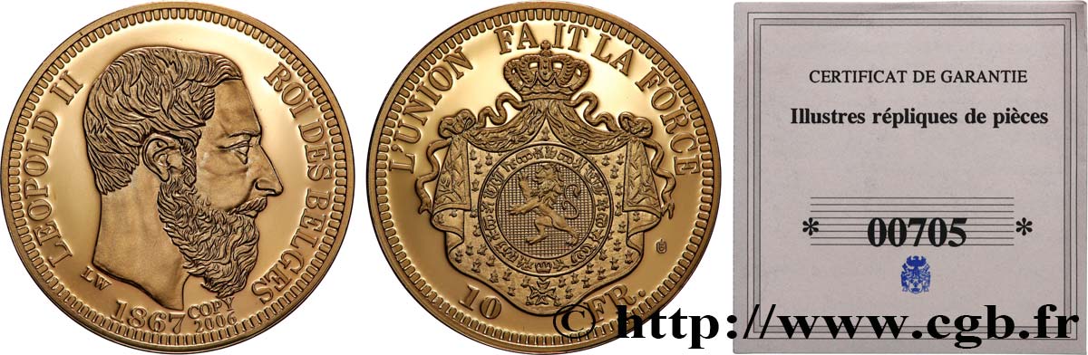 CINQUIÈME RÉPUBLIQUE Médaille, Reproduction monnaie, 10 francs  BE