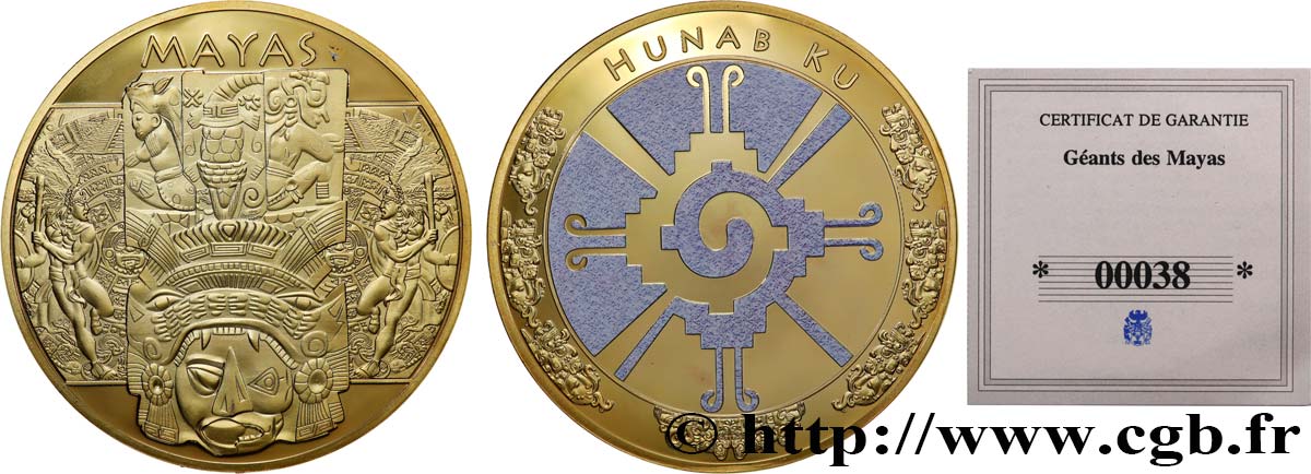 BUILDINGS AND HISTORY Médaille, Hunab Ku MS