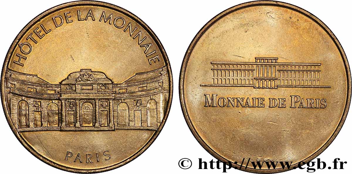 TOURISTIC MEDALS Médaille, Hôtel de la Monnaie AU
