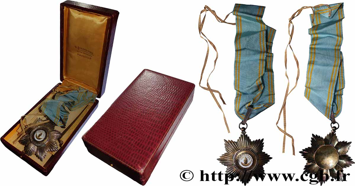 COMOROS Médaille, Ordre de l’étoile d’Anjouan, Commandeur AU