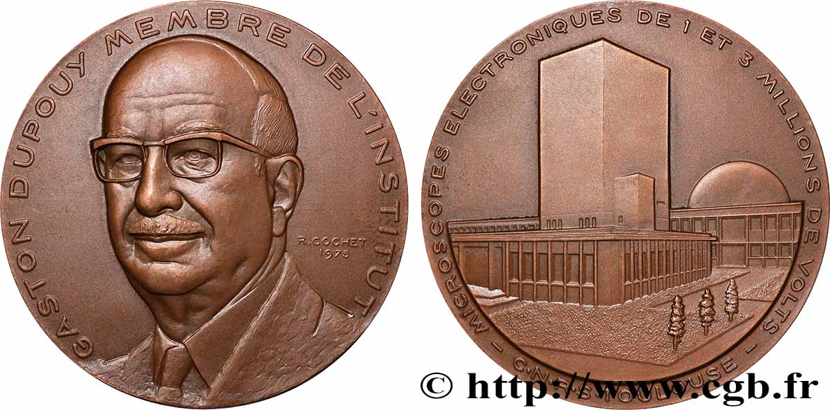 SCIENCES & SCIENTIFIQUES Médaille, Gaston Dupouy TTB+