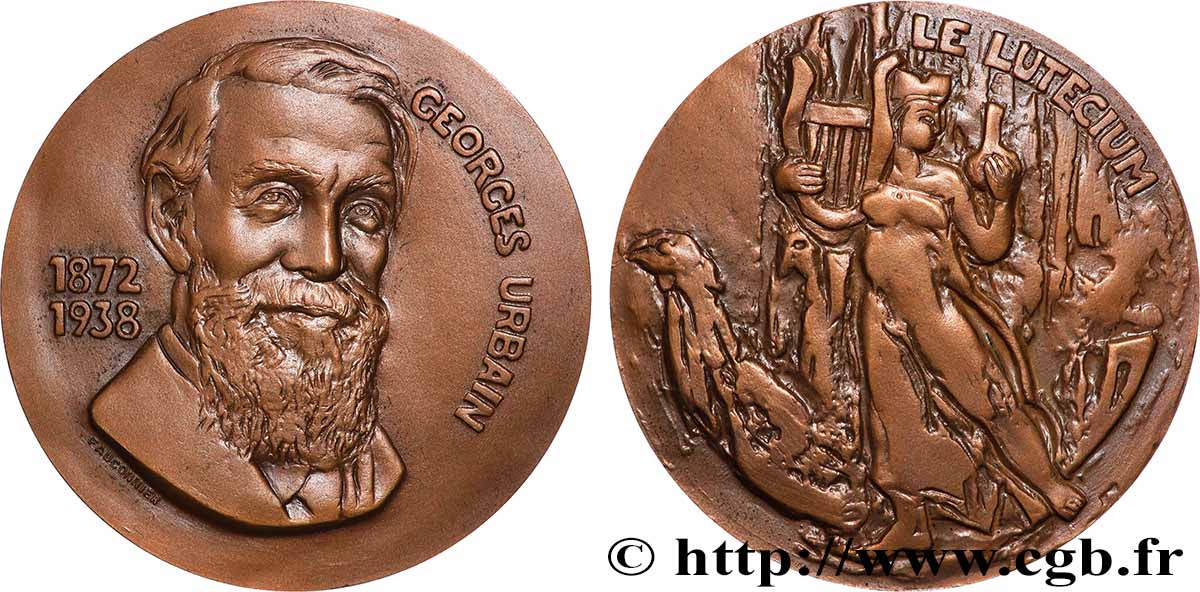 SCIENCES & SCIENTIFIQUES Médaille, Georges Urbain SUP