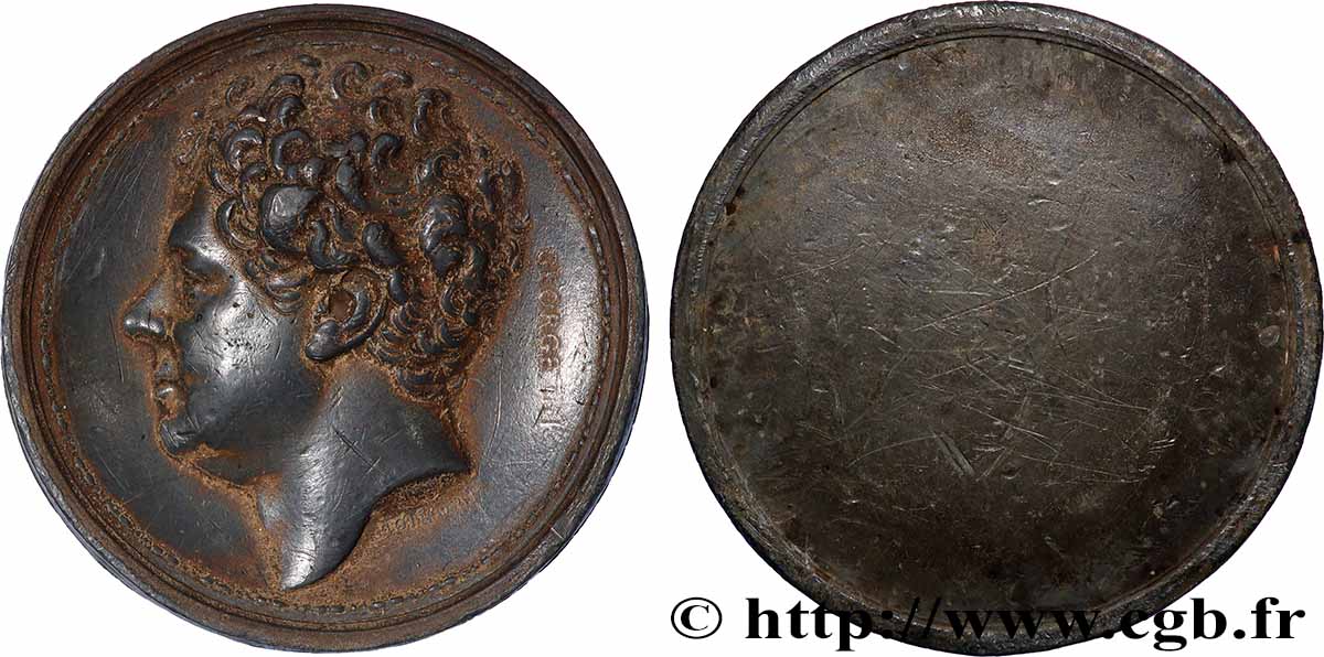 GROßBRITANNIEN - GEORG. IV Médaille, Georges IV fSS