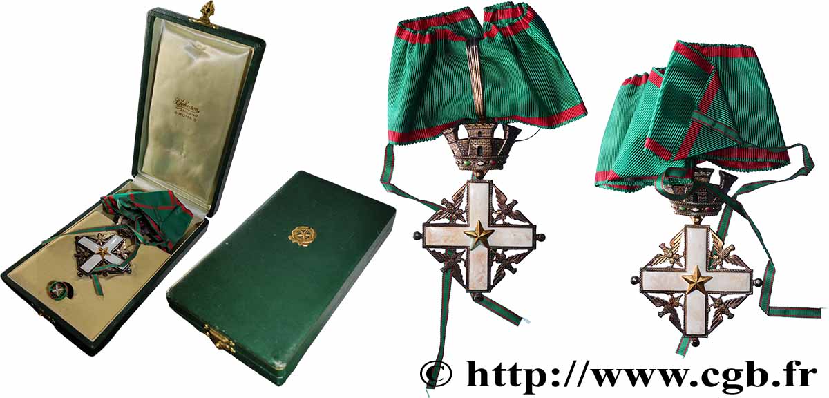 ITALY Médaille, Ordre du Mérite de la République Italienne, Commandeur AU