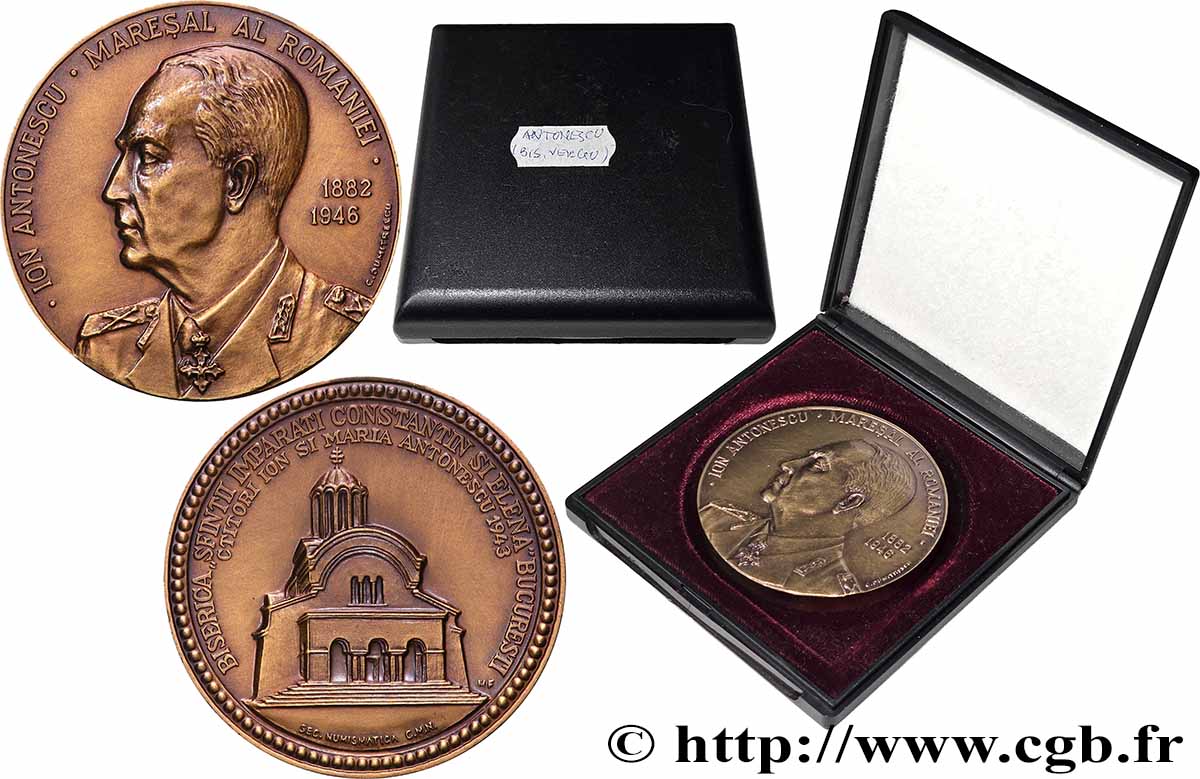 RUMÄNIEN Médaille, Ion Antonescu VZ