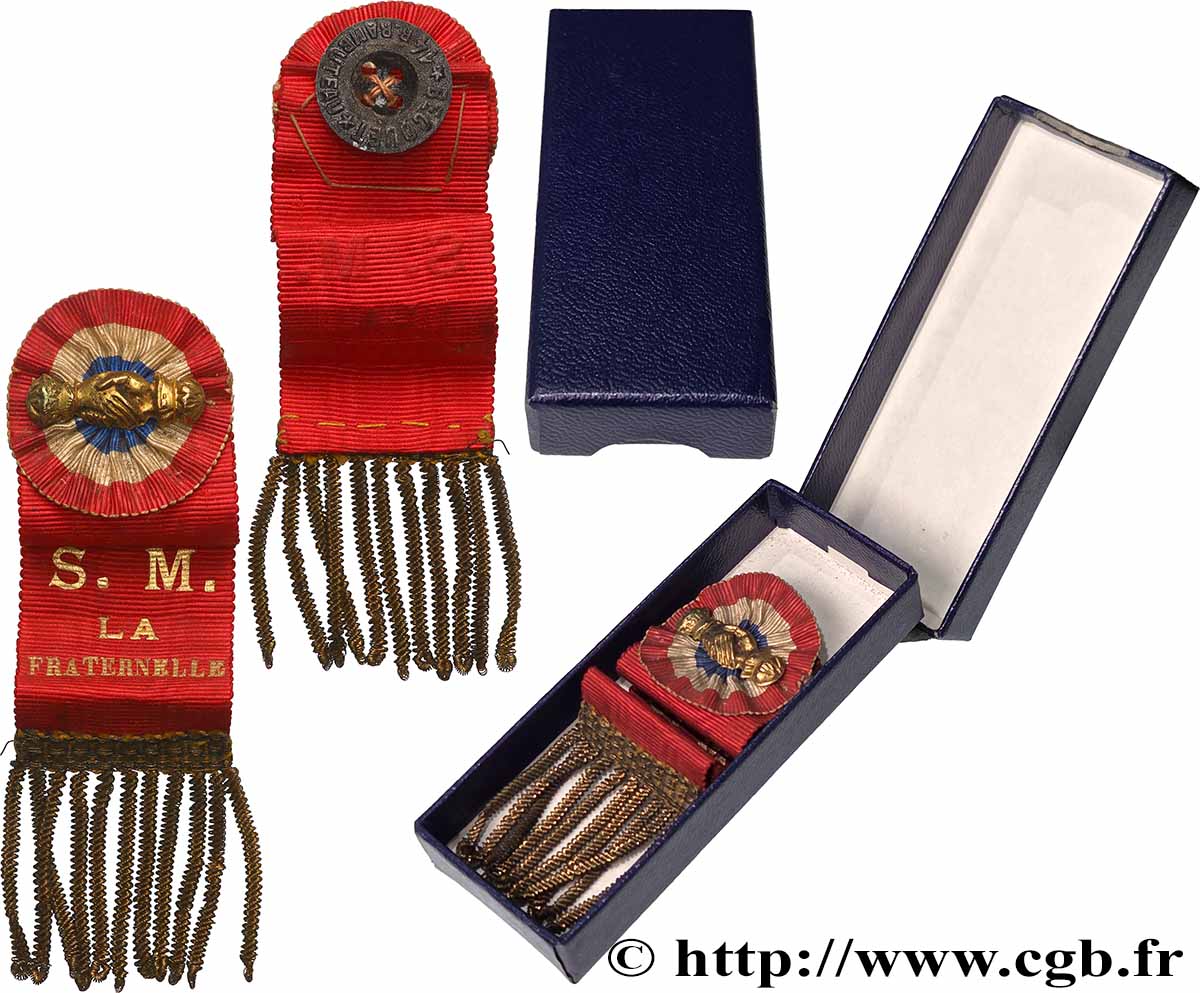 ASSURANCES Médaille, Sécurité mutuelle la fraternelle AU