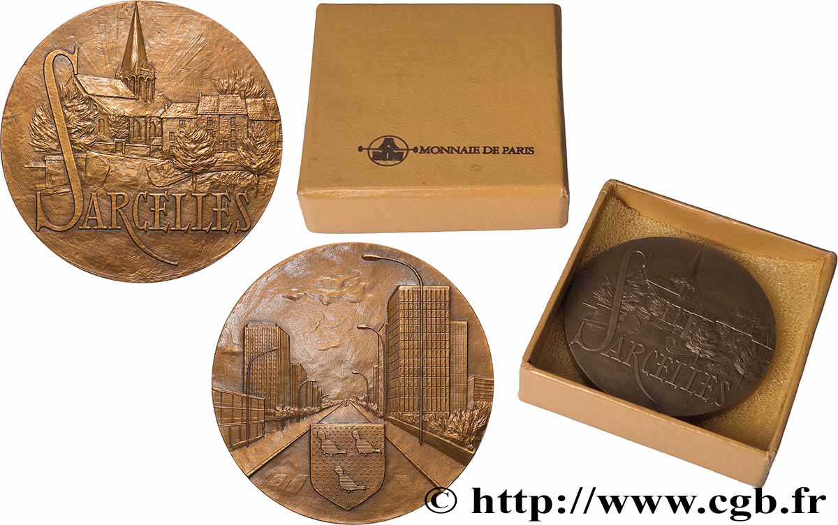 V REPUBLIC Médaille, Sarcelles AU