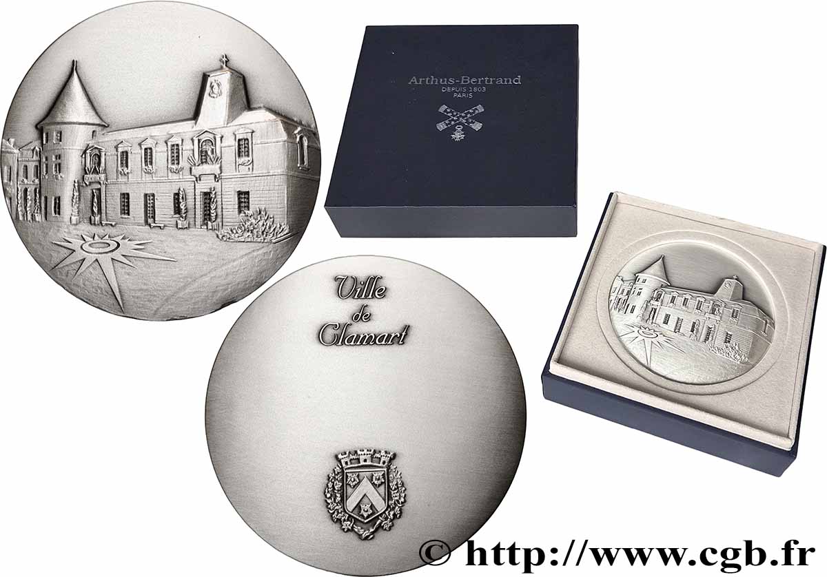 VILLES ET MAIRIES Médaille, Ville de Clamart MS