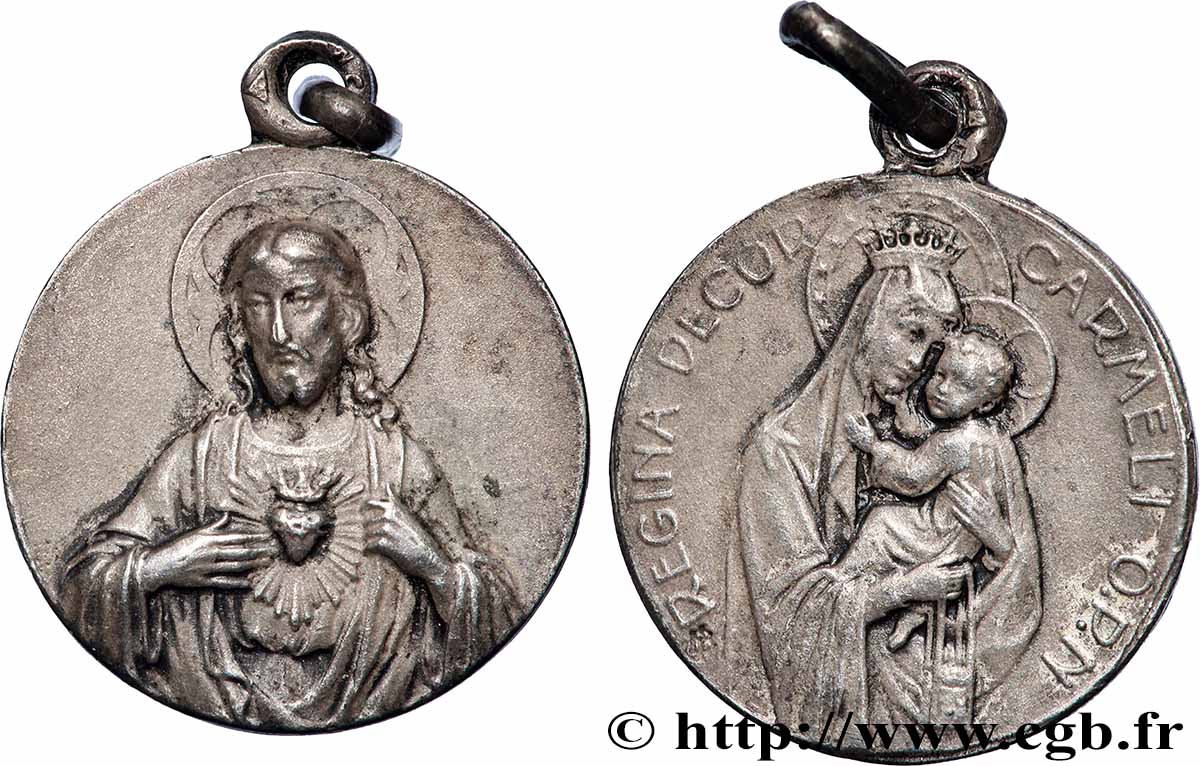 MÉDAILLES RELIGIEUSES Médaille, Sacré-Coeur SS