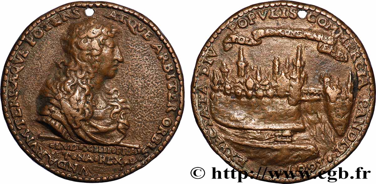 LOUIS XIV LE GRAND OU LE ROI SOLEIL Fonte, Canal du Languedoc TTB