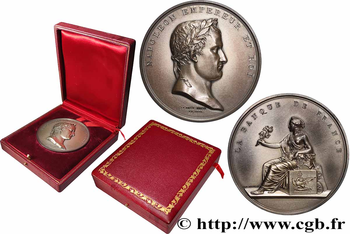 PRIMO IMPERO Médaille, Banque de France, refrappe SPL