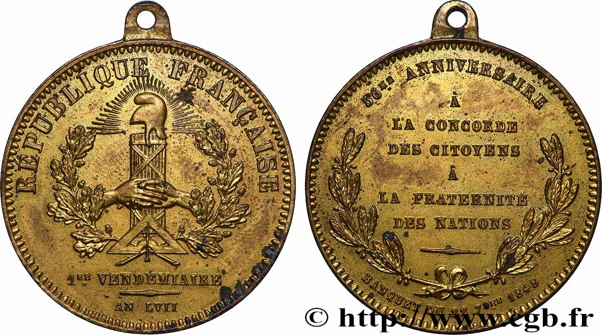 DEUXIÈME RÉPUBLIQUE Journées de Juin, Conséquences TTB+