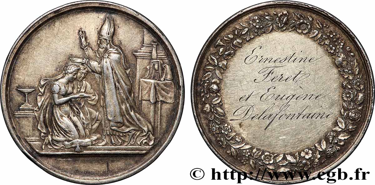 AMOUR ET MARIAGE Médaille de mariage TTB+