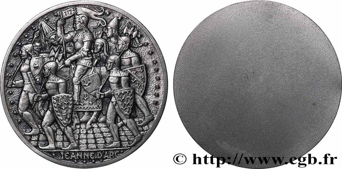JOAN OF ARC Médaille, Jeanne d’Arc fVZ