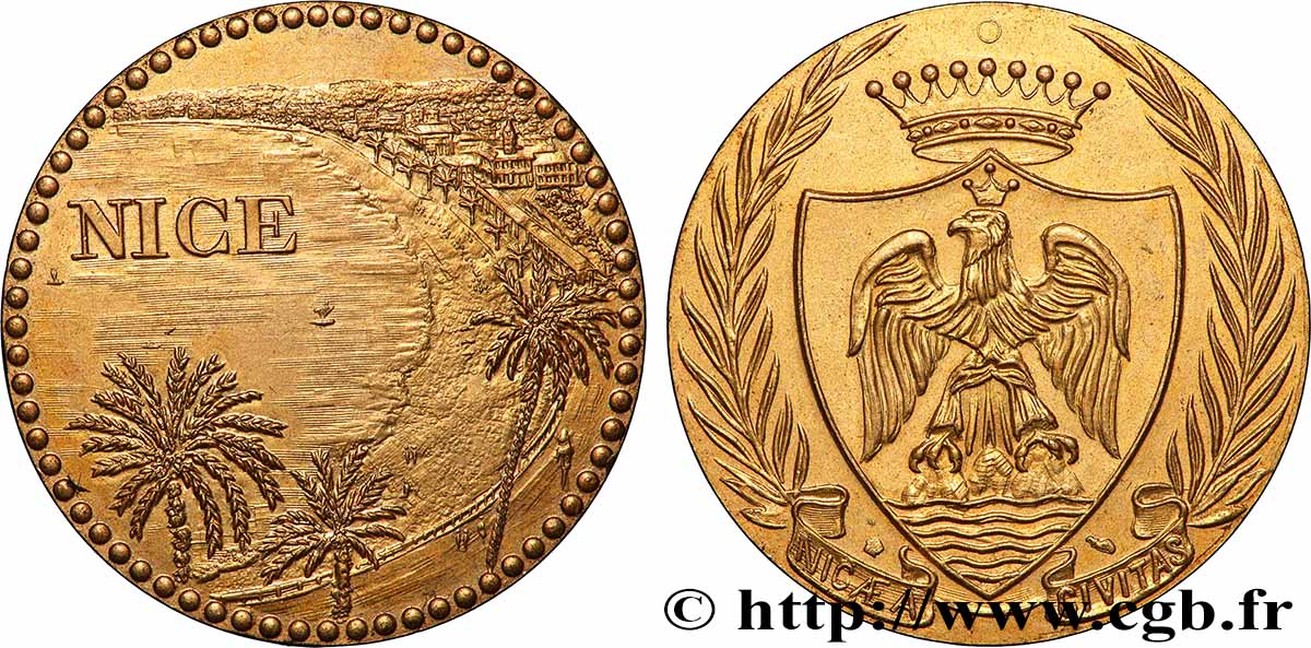 TOURISTIC MEDALS Médaille, Nice VZ