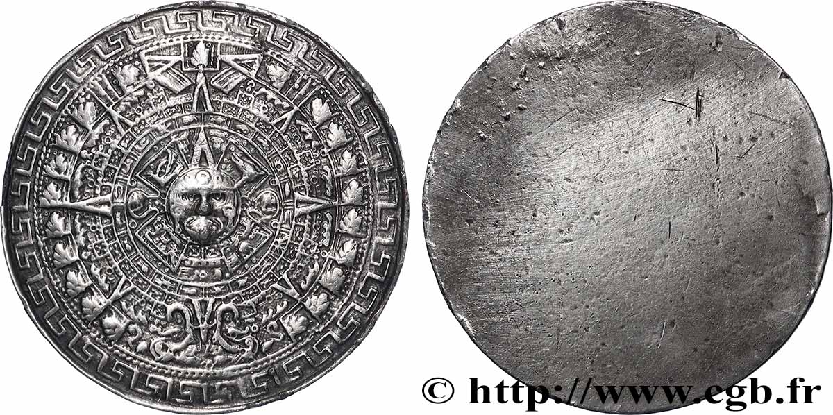 BUILDINGS AND HISTORY Médaille, Calendrier Maya SS