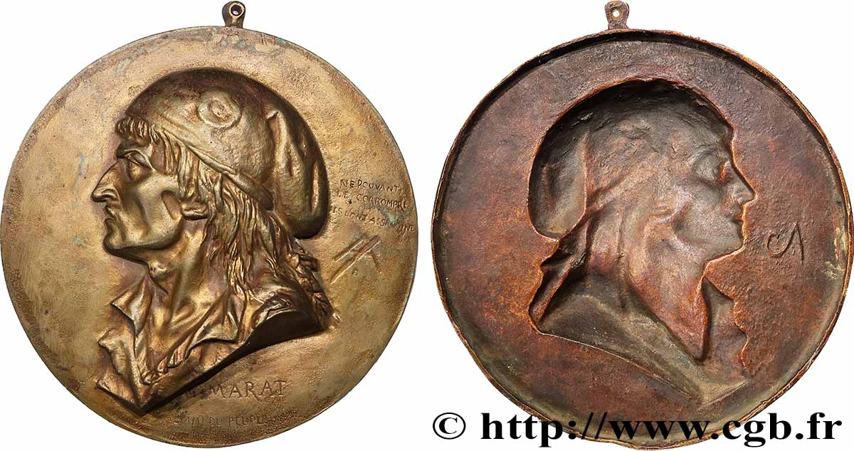 NATIONALKONVENT Fonte, Hommage à Jean-Paul Marat fVZ