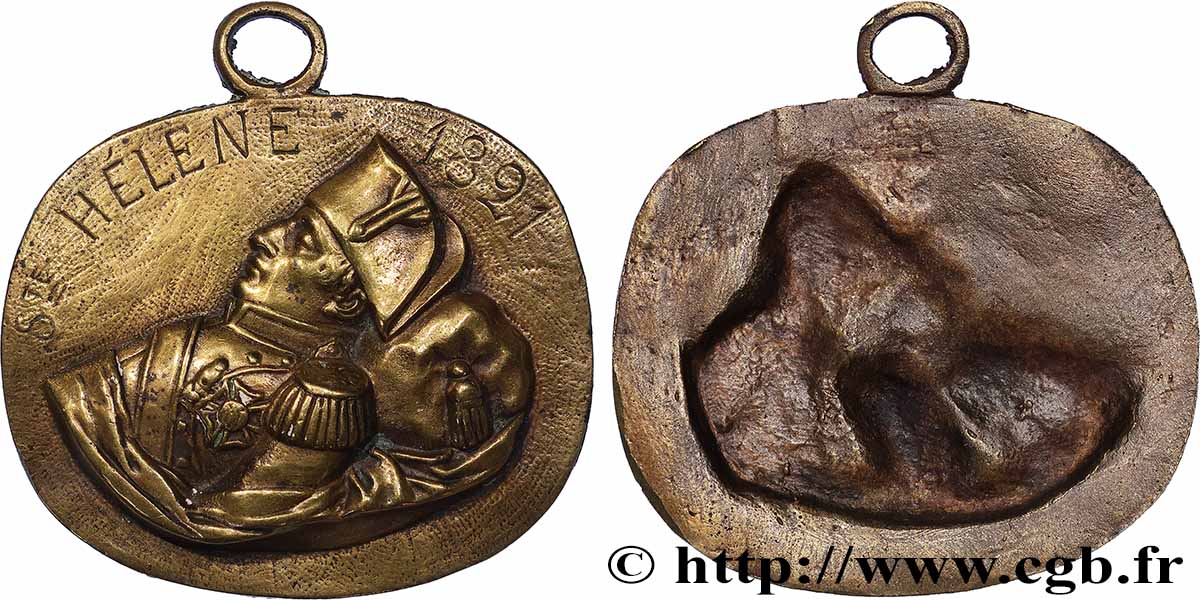 LOUIS XVIII Fonte, Napoléon mort à Sainte Hélène TTB