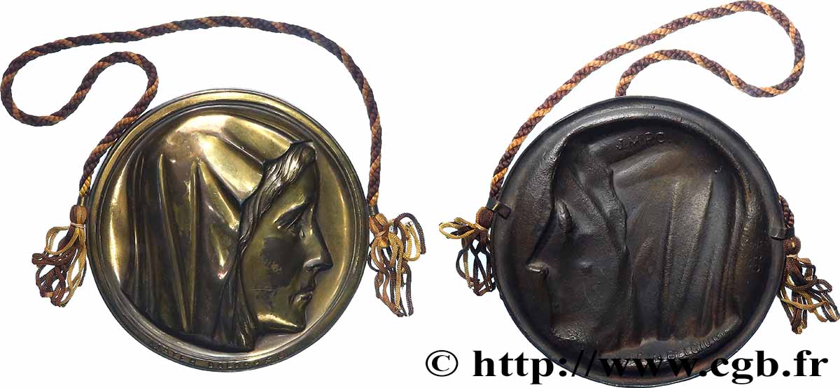 MÉDAILLES RELIGIEUSES Fonte, Mater Dolorosa TTB+